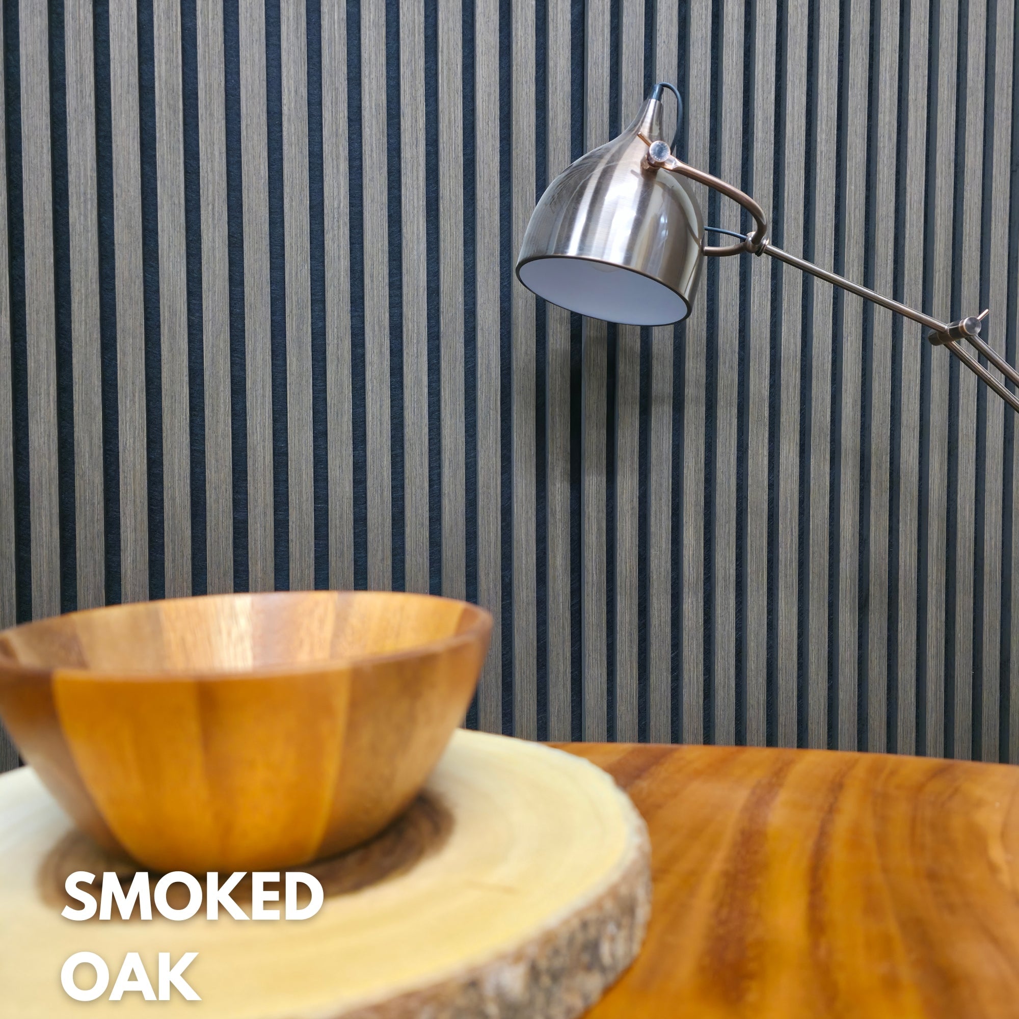 Pannello murale acustico a listelli Premium (vari colori)