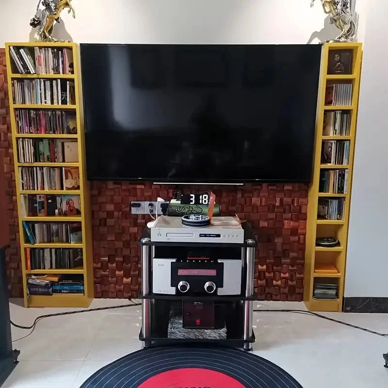 Pannello Mosaico 3D in Legno Massello Premium ✅ (30 x 30 cm)